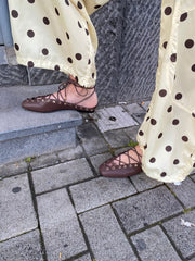 Ballerine con stringhe YY04