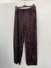 Pantalone balloon in paillettes 90510