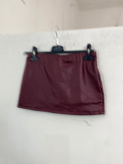 Gonna/short in ecopelle 10831