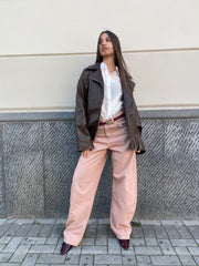 Jeans balloon salmon 087
