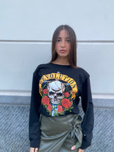 Maglia rock con spalline 0638