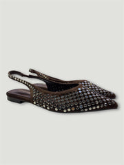 Flat bassa con paillettes H152