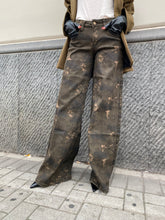 Jeans palazzo camouflage 25179