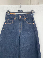 Jeans baggy con piegone 3928