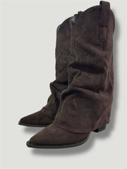 Camperos in camoscio A216