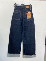 Jeans baggy con piegone 3928