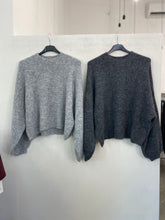 Maglione oversize crop 50324