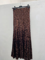 Gonna lunga in paillettes 6658