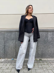 Jeans wideleg 3786