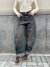 Jeans baggy sabbiato 070