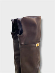 Stivali alti al ginocchio in ecopelle 2511