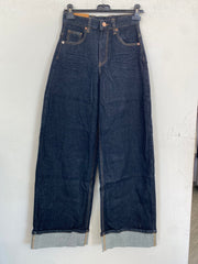 Jeans baggy con piegone 3928
