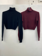 Maglione dolcevita crop 2020