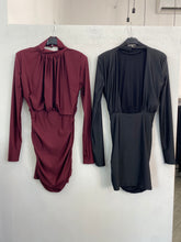 Abito corto scollato dietro 10887