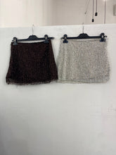 Mini gonna velo e paillettes 5738