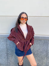 Jacket modello chiodo oversize 9206