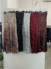 Gonna lunga in paillettes 6658