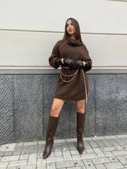 Maxipull abito di maglia 3087