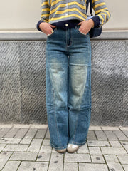 Jeans wideleg sabbiato 150