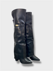 Stivali alti al ginocchio in ecopelle 2511
