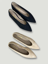Flat basse in camoscio 5201