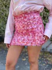 Mini gonna in paillettes 112606