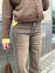 Jeans wideleg color terra 8000 12