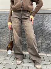 Jeans wideleg color terra 8000 12