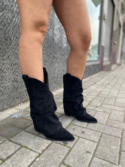 Camperos in camoscio A216