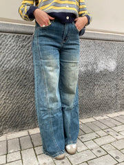 Jeans wideleg sabbiato 150
