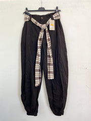 Pantalone balloon con finta camicia 96880