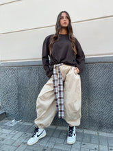 Pantalone balloon con finta camicia 96880