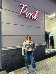 Cappotto corto con cintura 6801