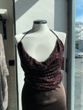 Top paillettes regolabile 14150