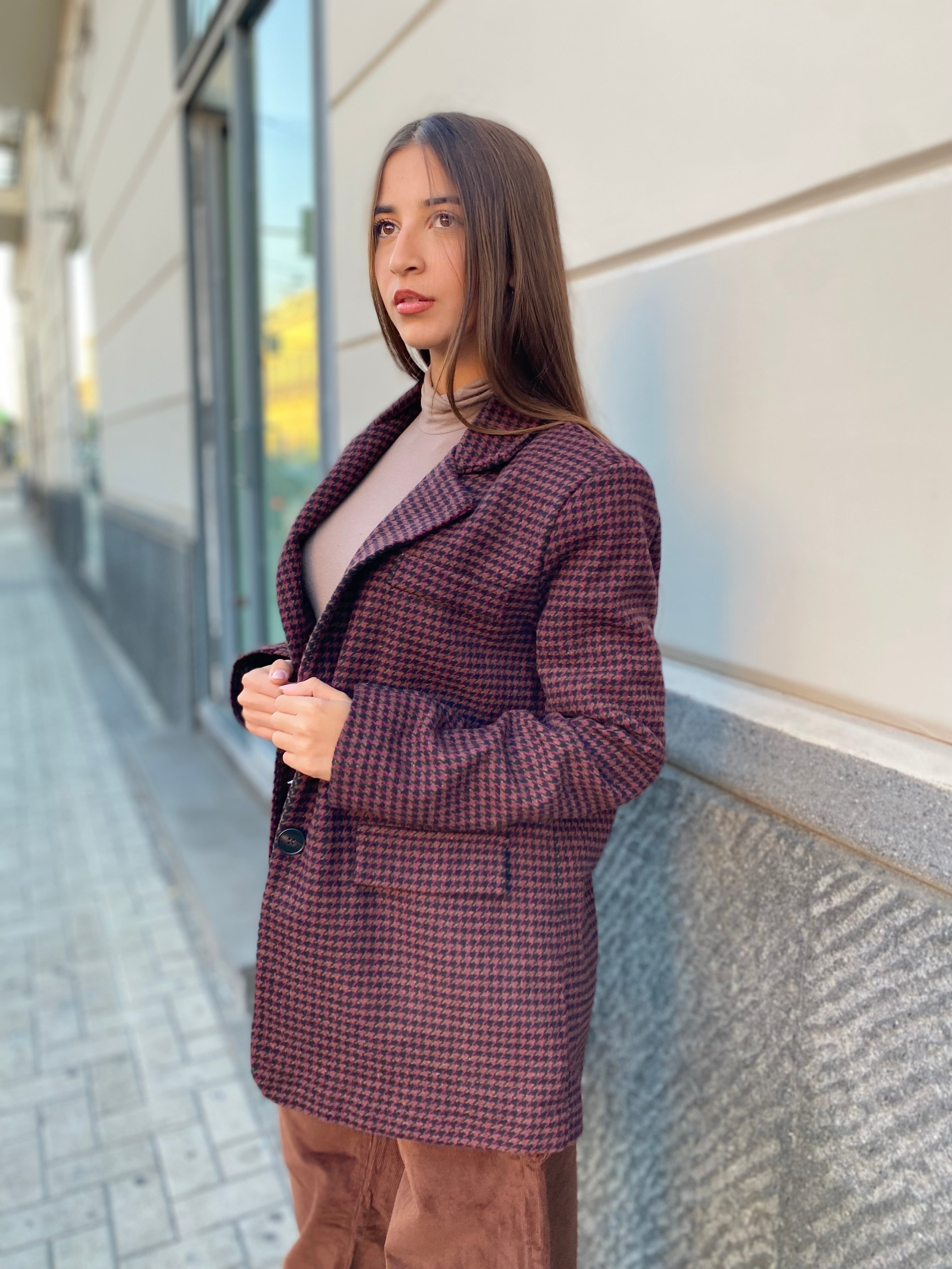 Blazer misto lana oversize 25752