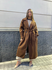 Cappotto Brooklyn con cintura 11868