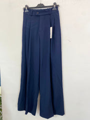 Pantalone palazzo con pence 6271