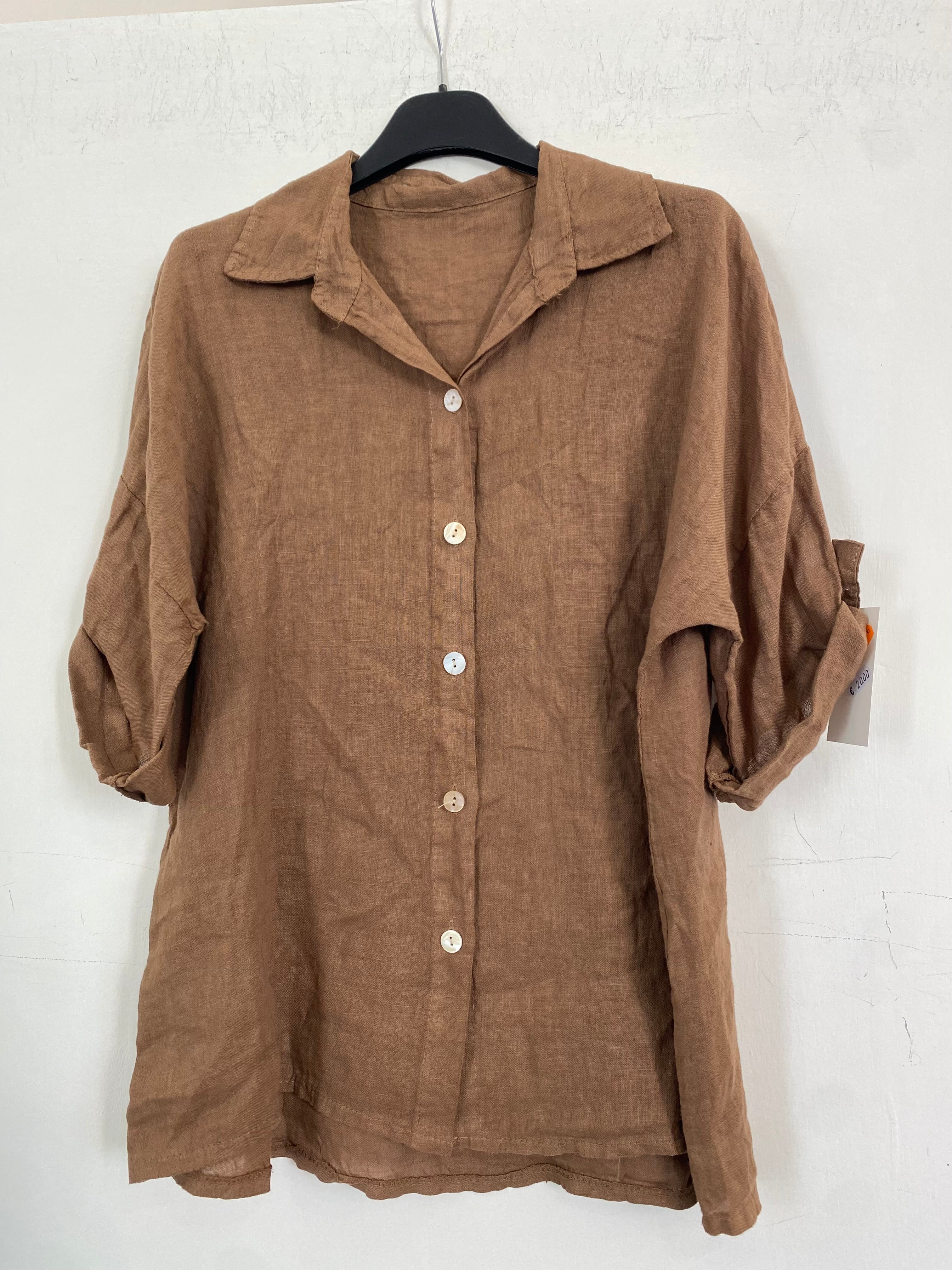 Camicia in lino 19606