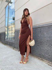 Abito scollato dietro 2241