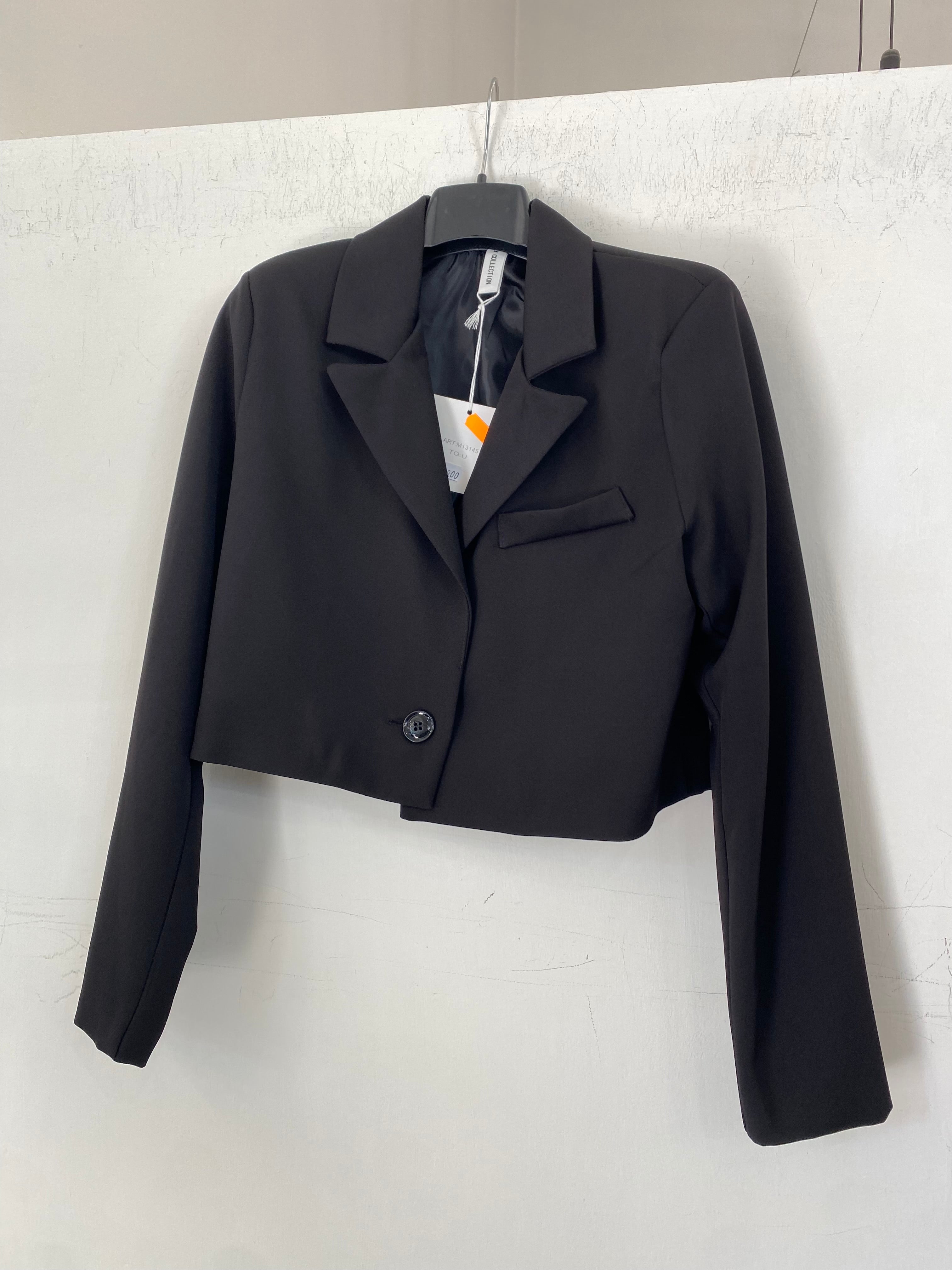 Blazer corto mono bottone 13145