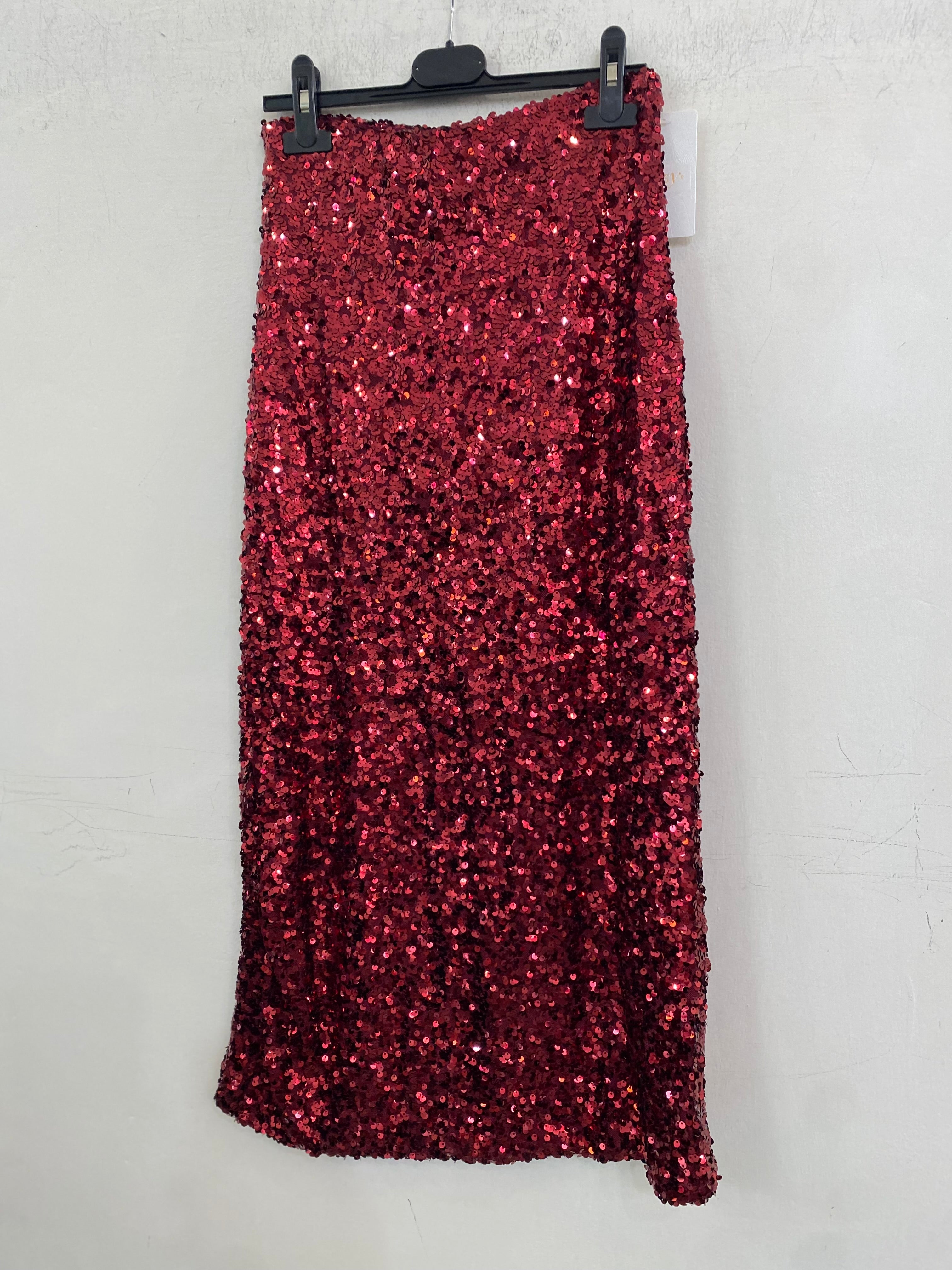 Gonna lunga con paillettes 6656