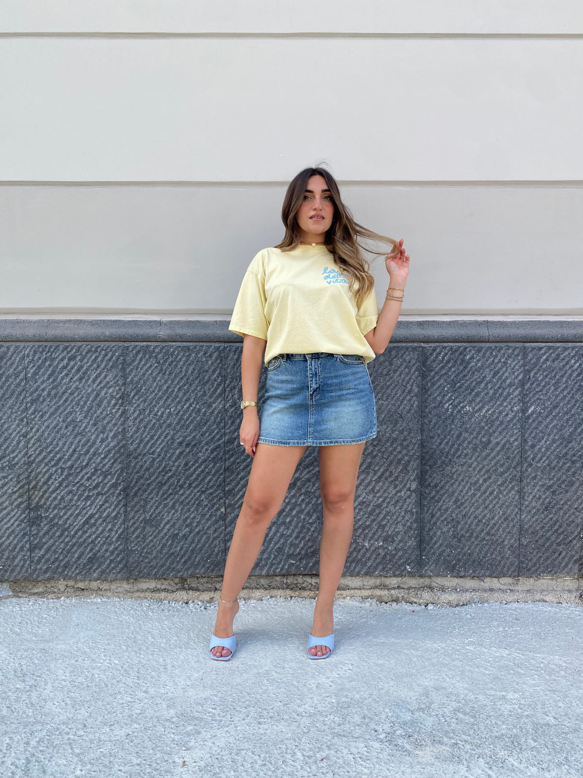 Mini gonna sabbiata 1510