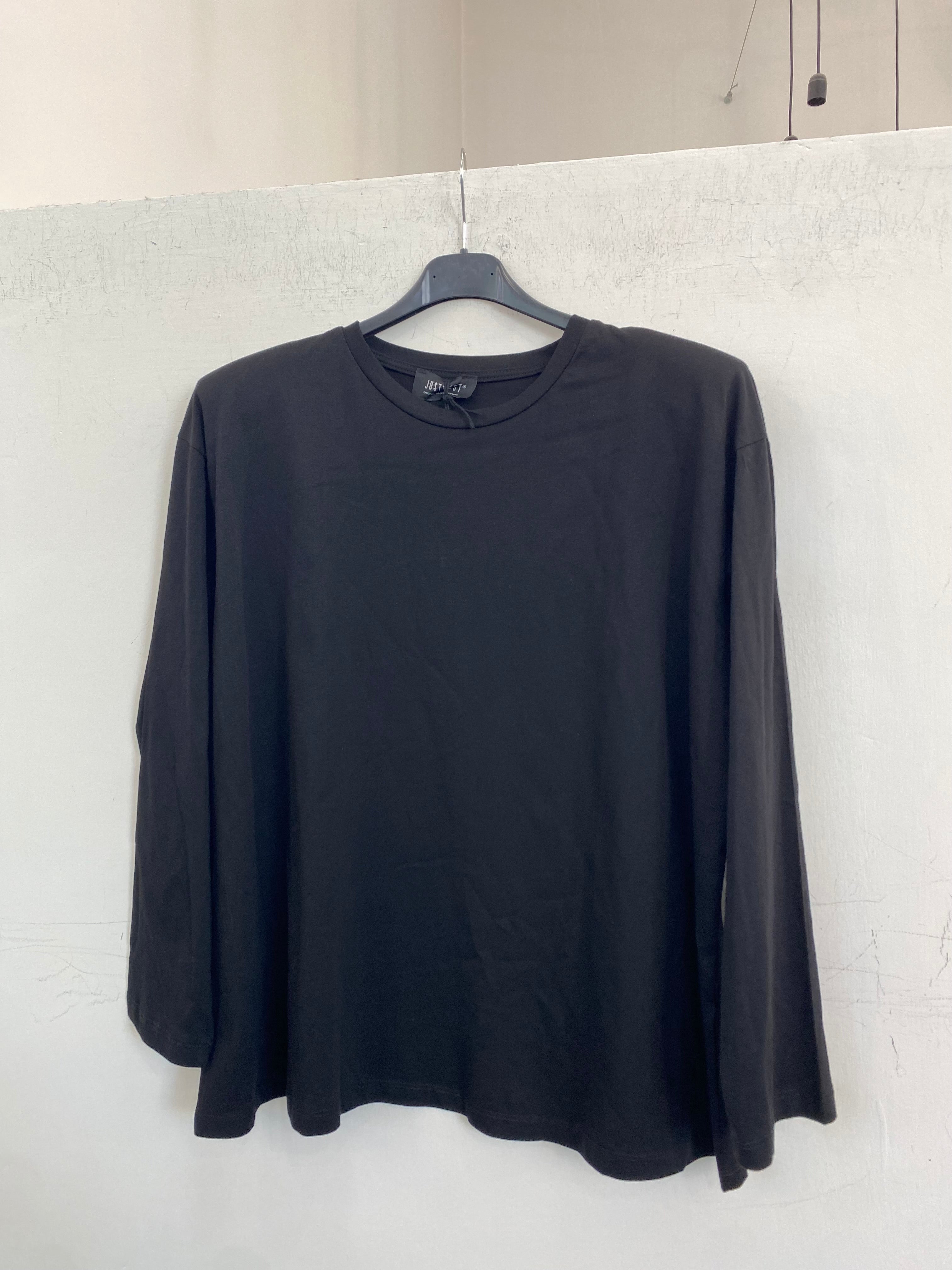T-shirt manica lunga con spalline 5516