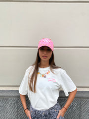 Cappello New York Pink