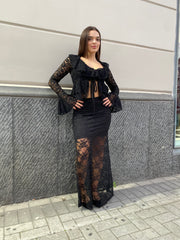 Gonna pizzo (3 colori)