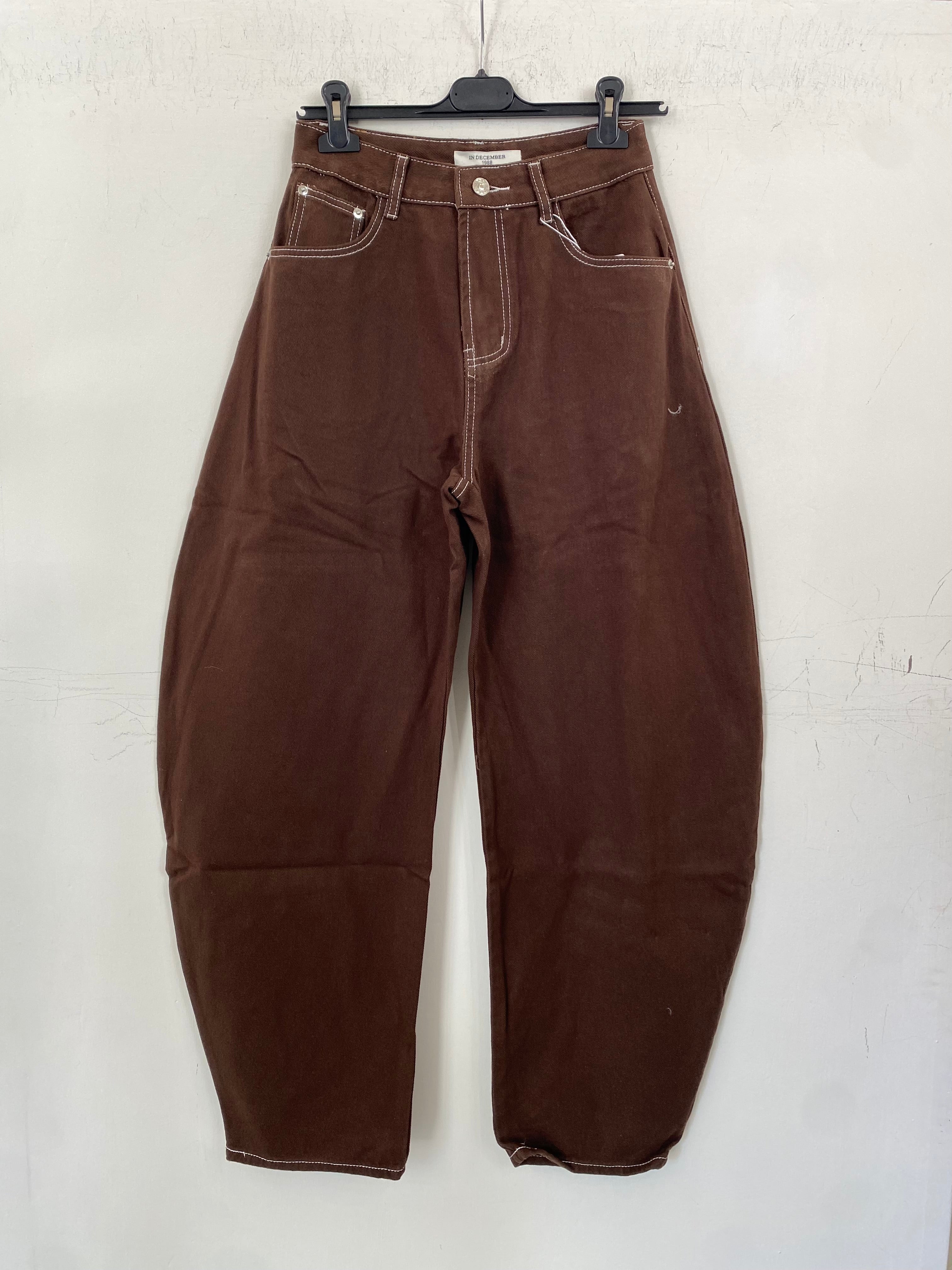 Jeans balloon marrone 2050