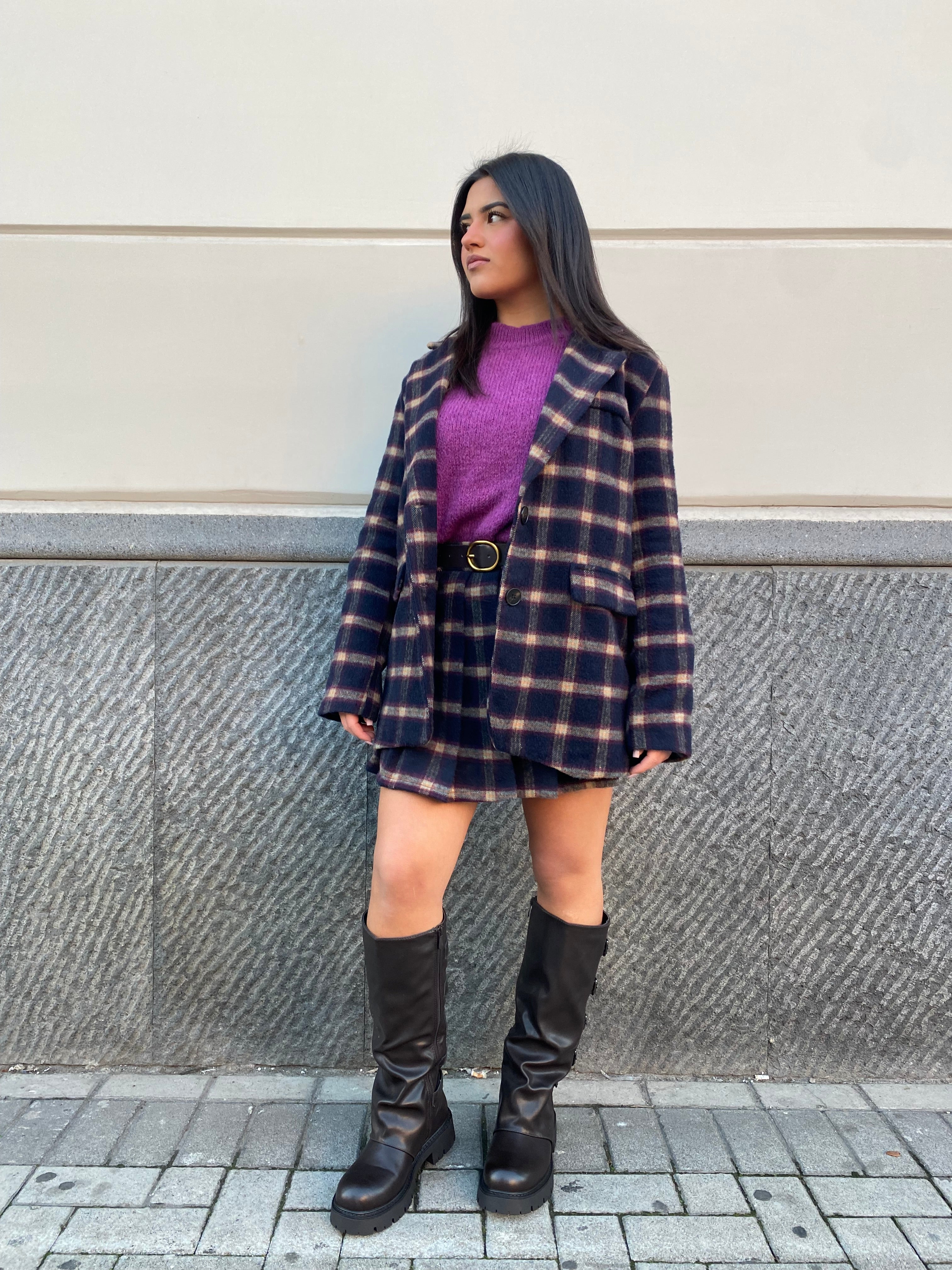 Blazer oversize in panno 25752