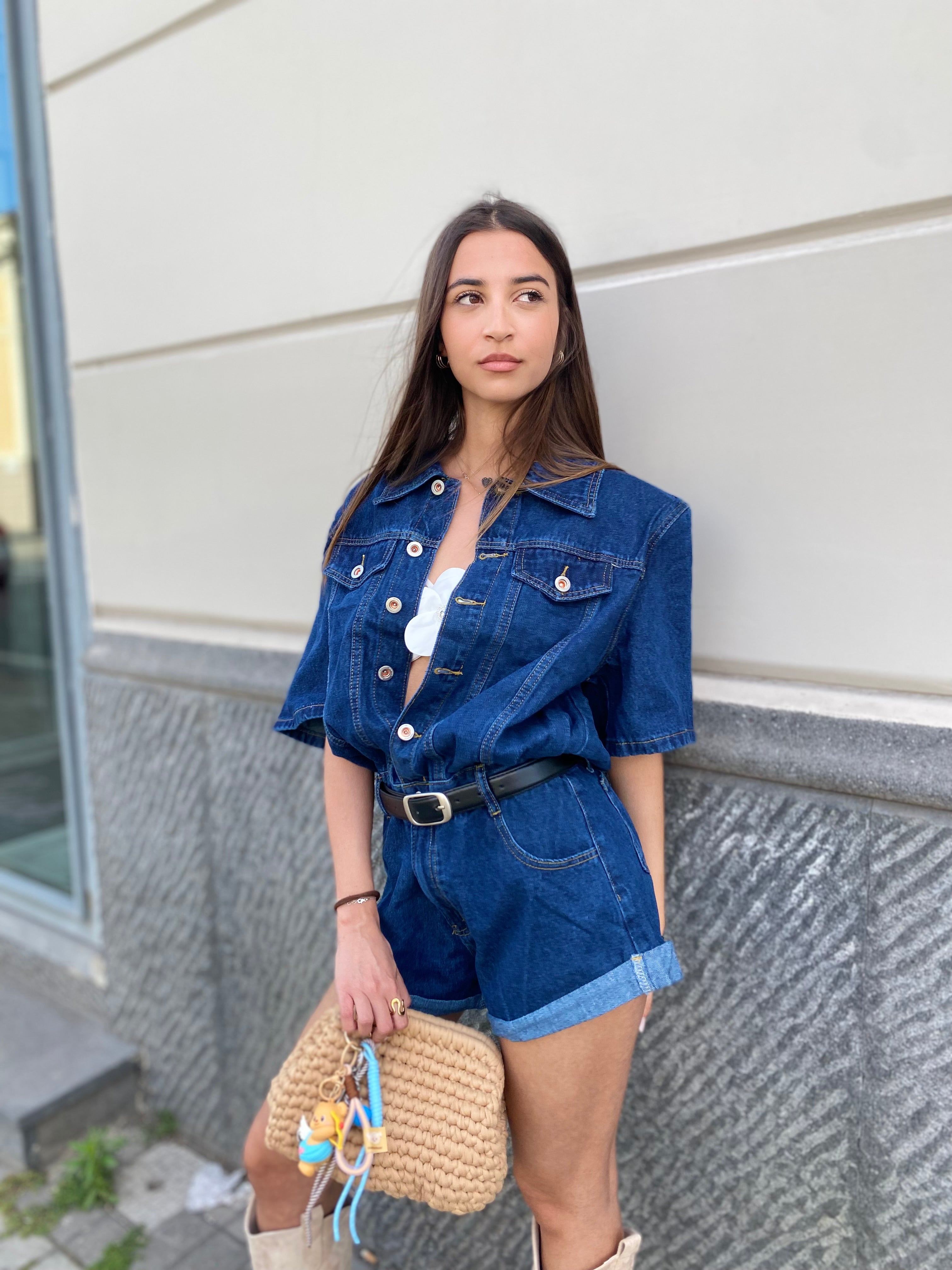 Tutina in denim