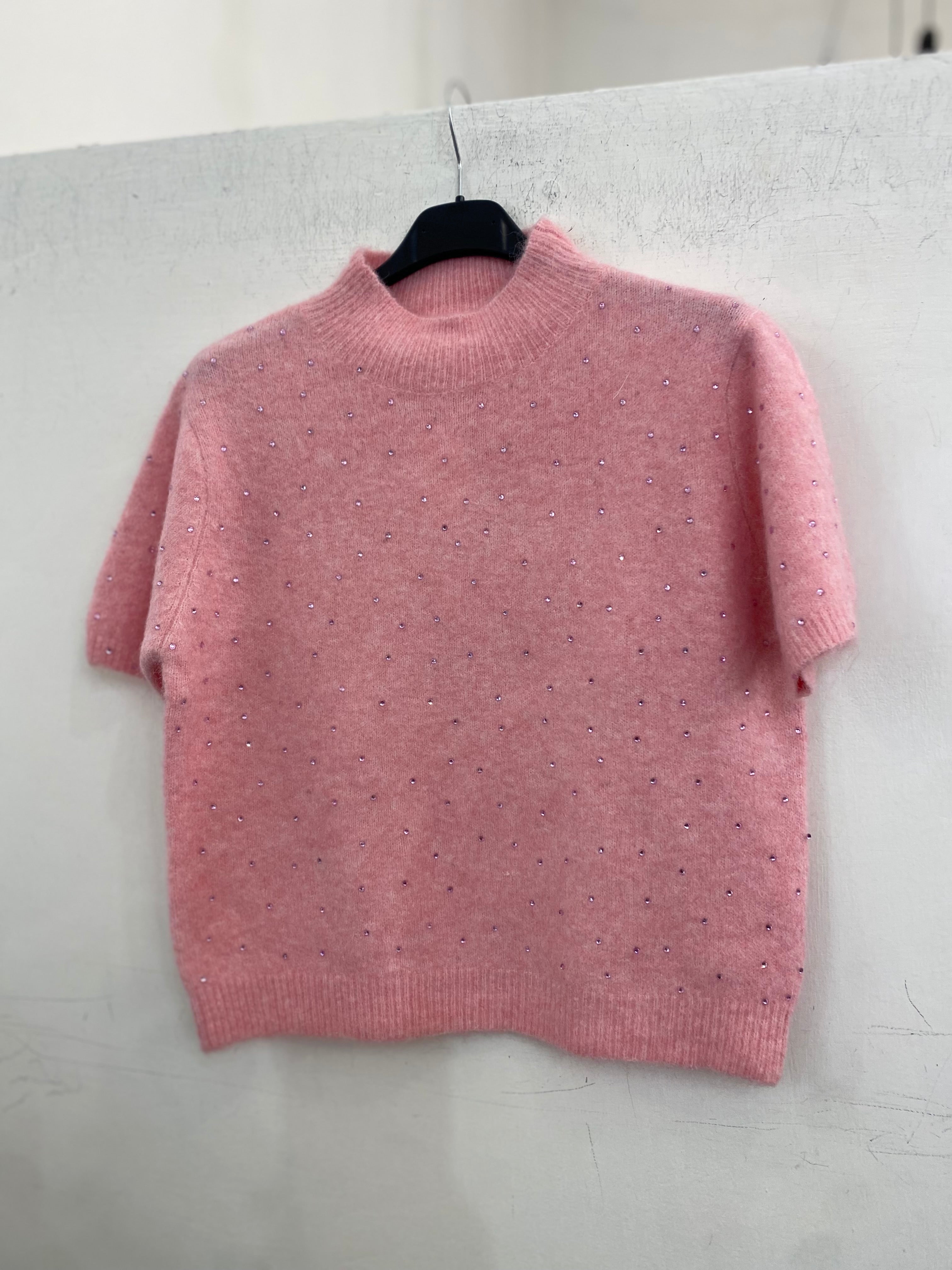 Maglione manica corta 10077