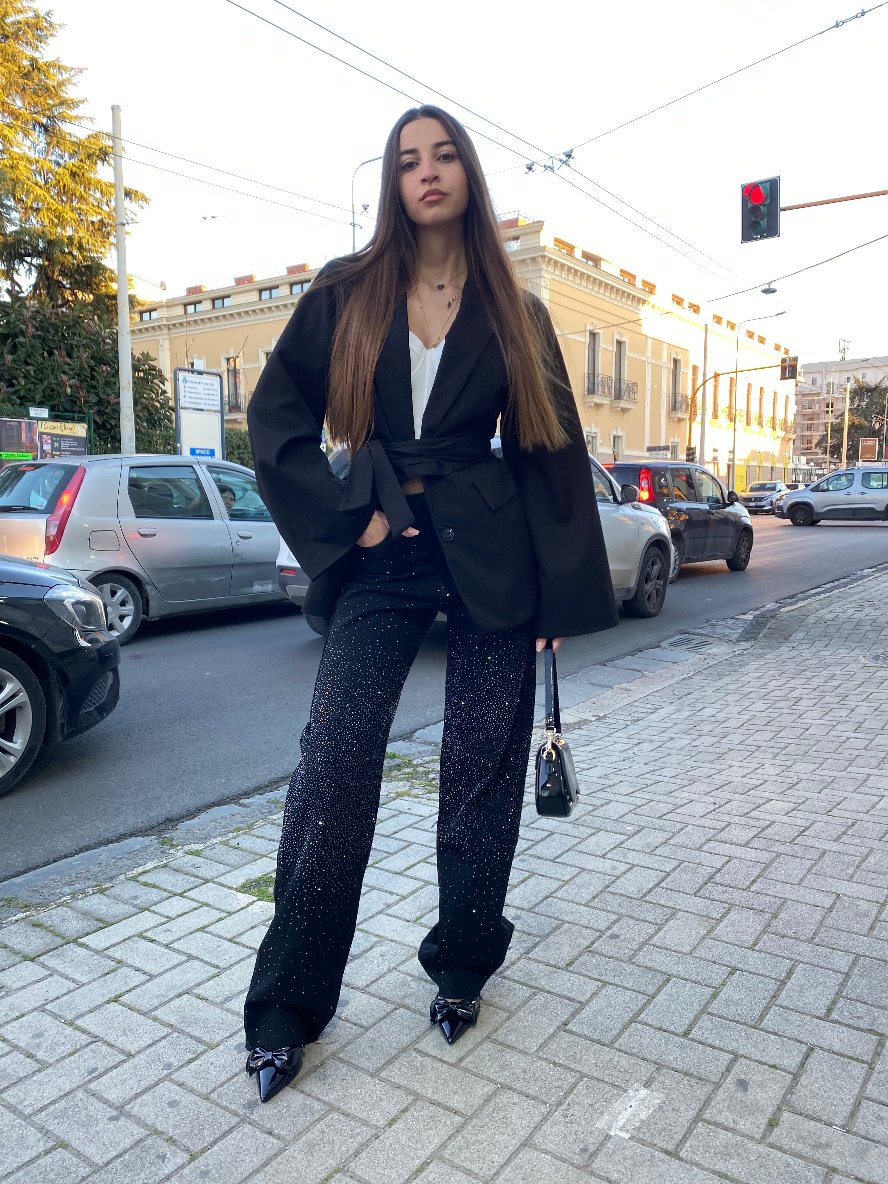 Jeans brillantini